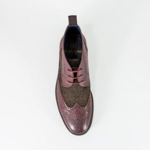 Curtis: Bordo Boots