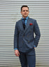 Lewis: Blue Wool 2-Pc Suit