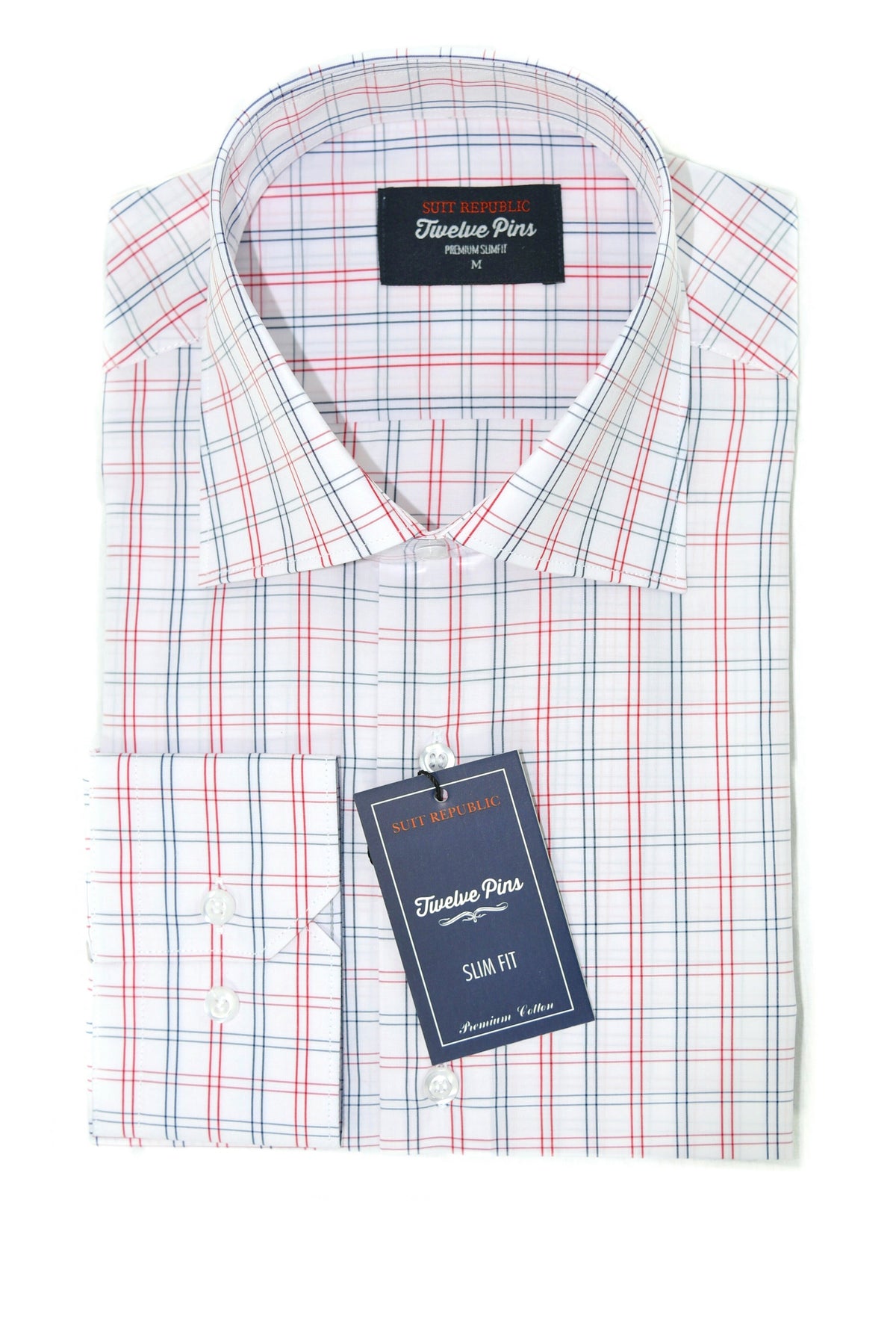 Bengower: Red & Blue Check Shirt