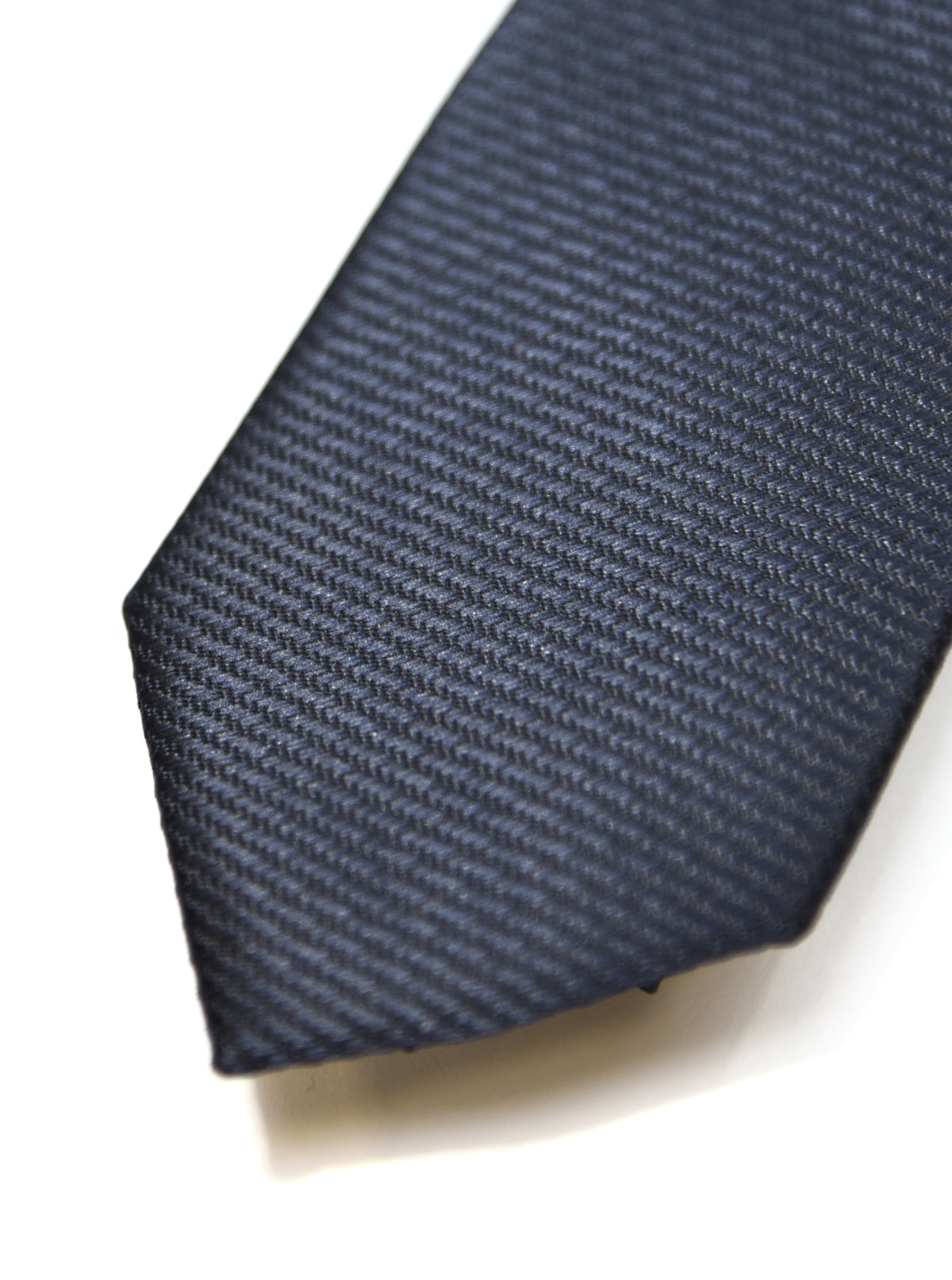 Boys Navy Tie & Pocket Square Set