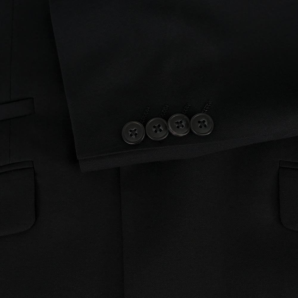 Cruz Boys: Plain Black 3-pc Suit