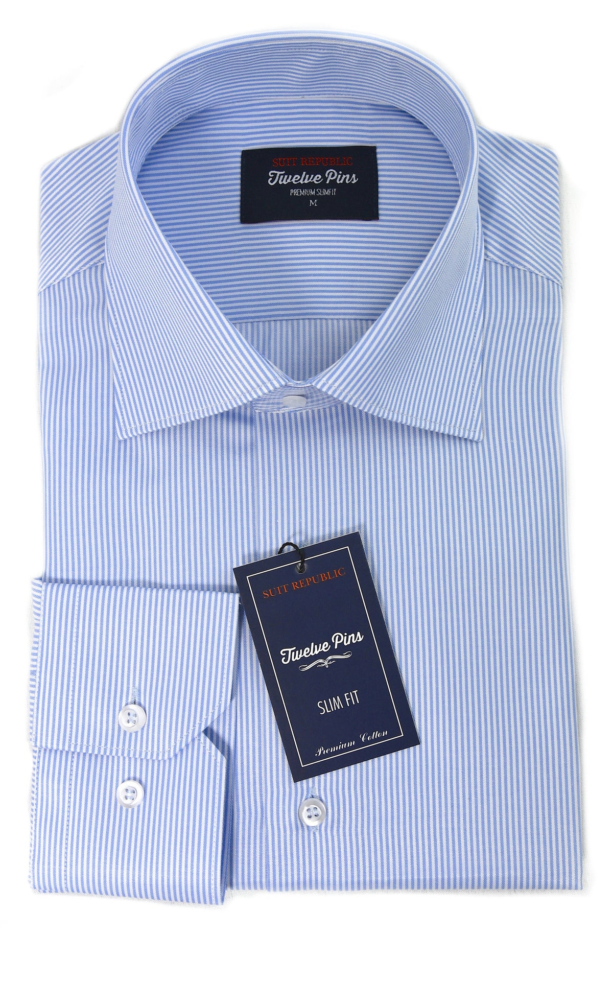 Benfree: Light Blue Stripe Shirt