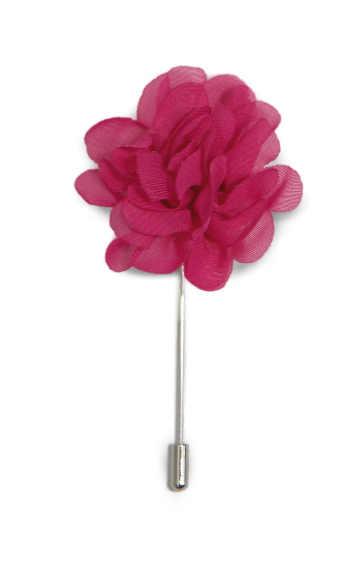 Magenta Lapel Flower