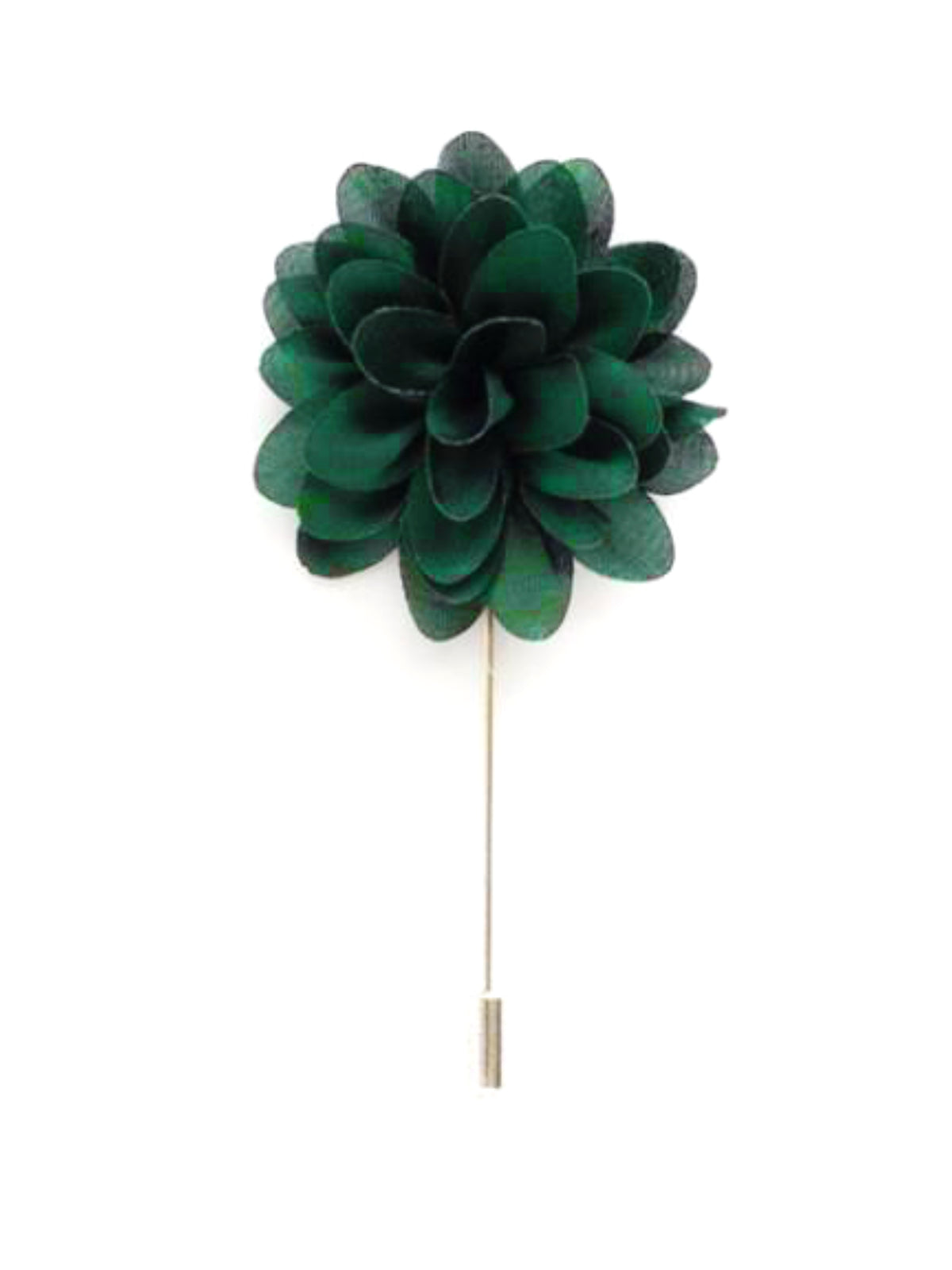 Emerald Green Lapel Flower