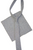 Grey Linen Tie & Pocket Square Set