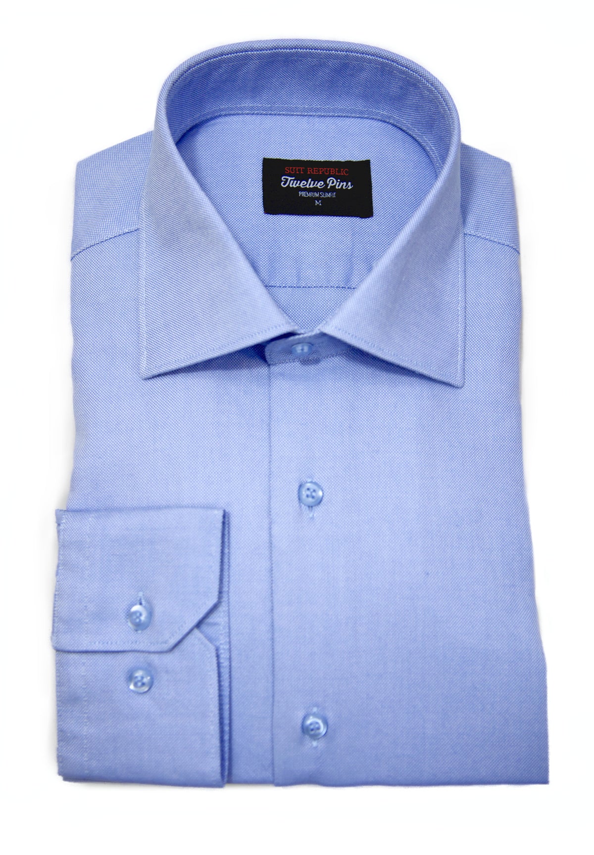 Oxford: Blue Slim Fit Shirt