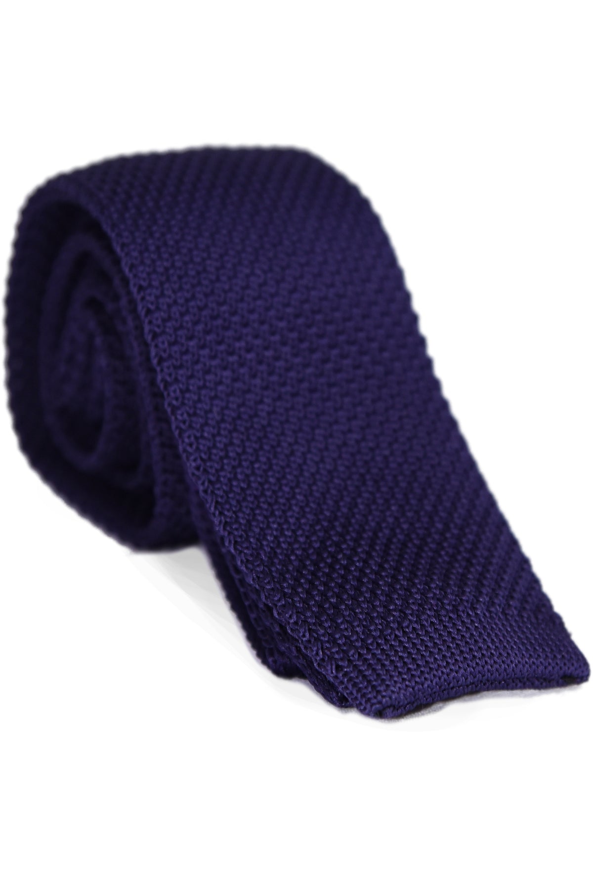 Purple Knitted Tie