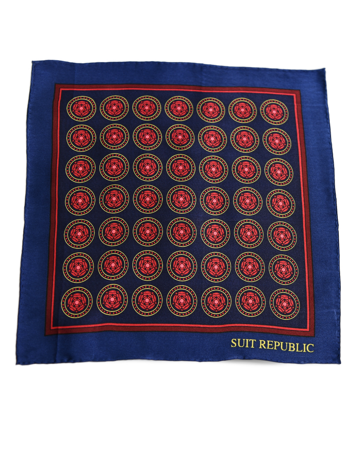 Red Rose: Super Silk Pocket Square