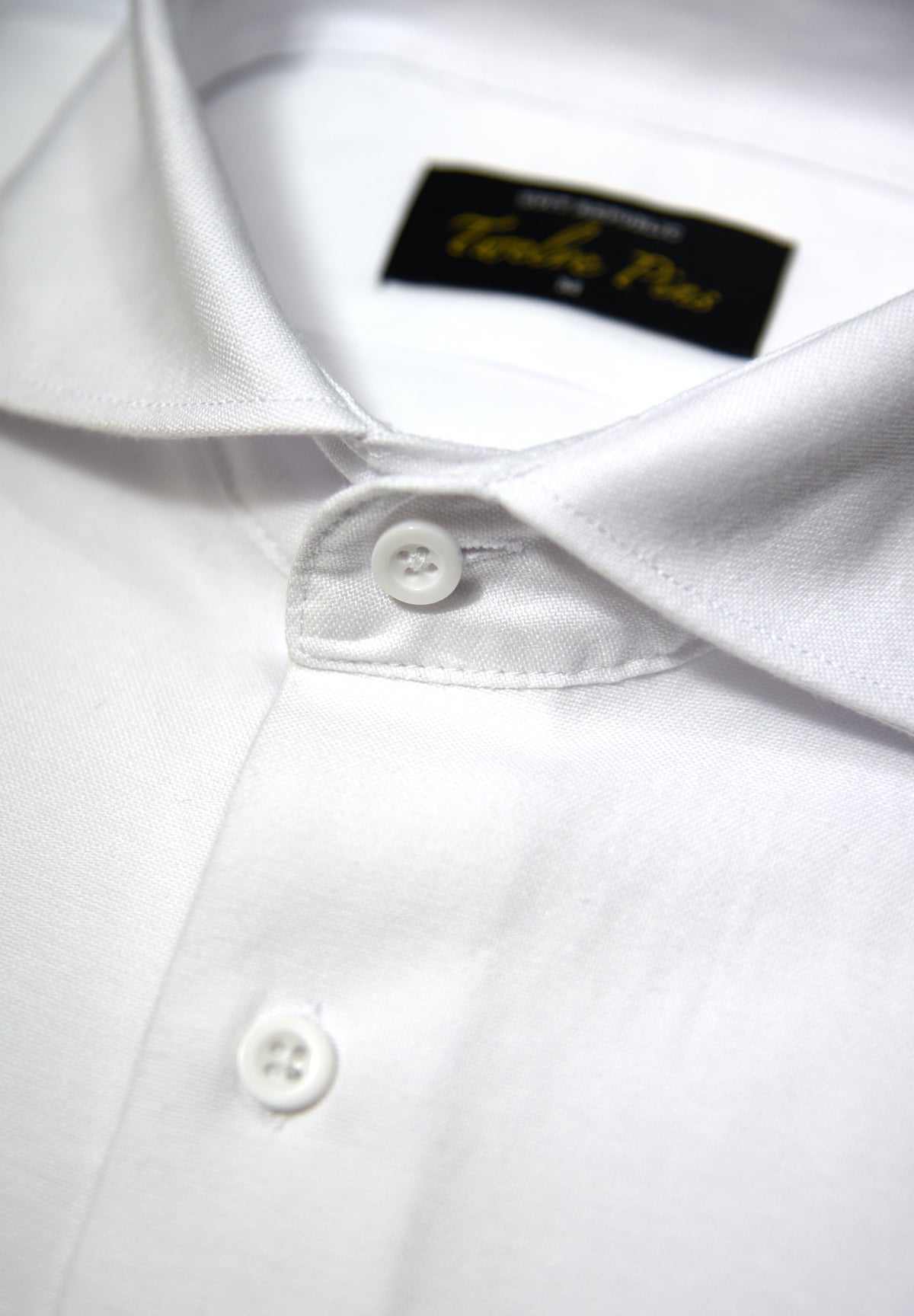 White Windsor Collar Slim Fit Shirt